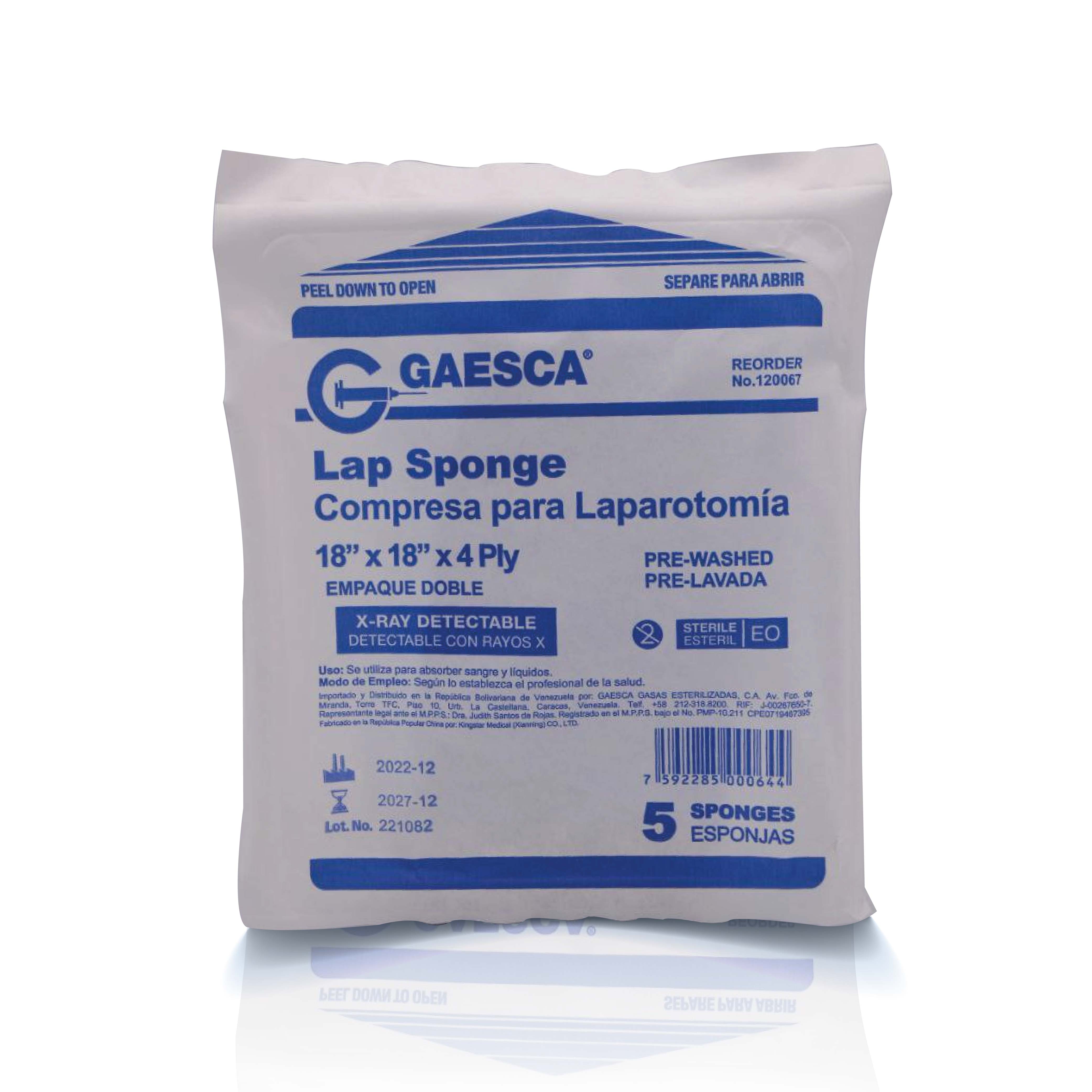 Compresa Laparotomía Estéril