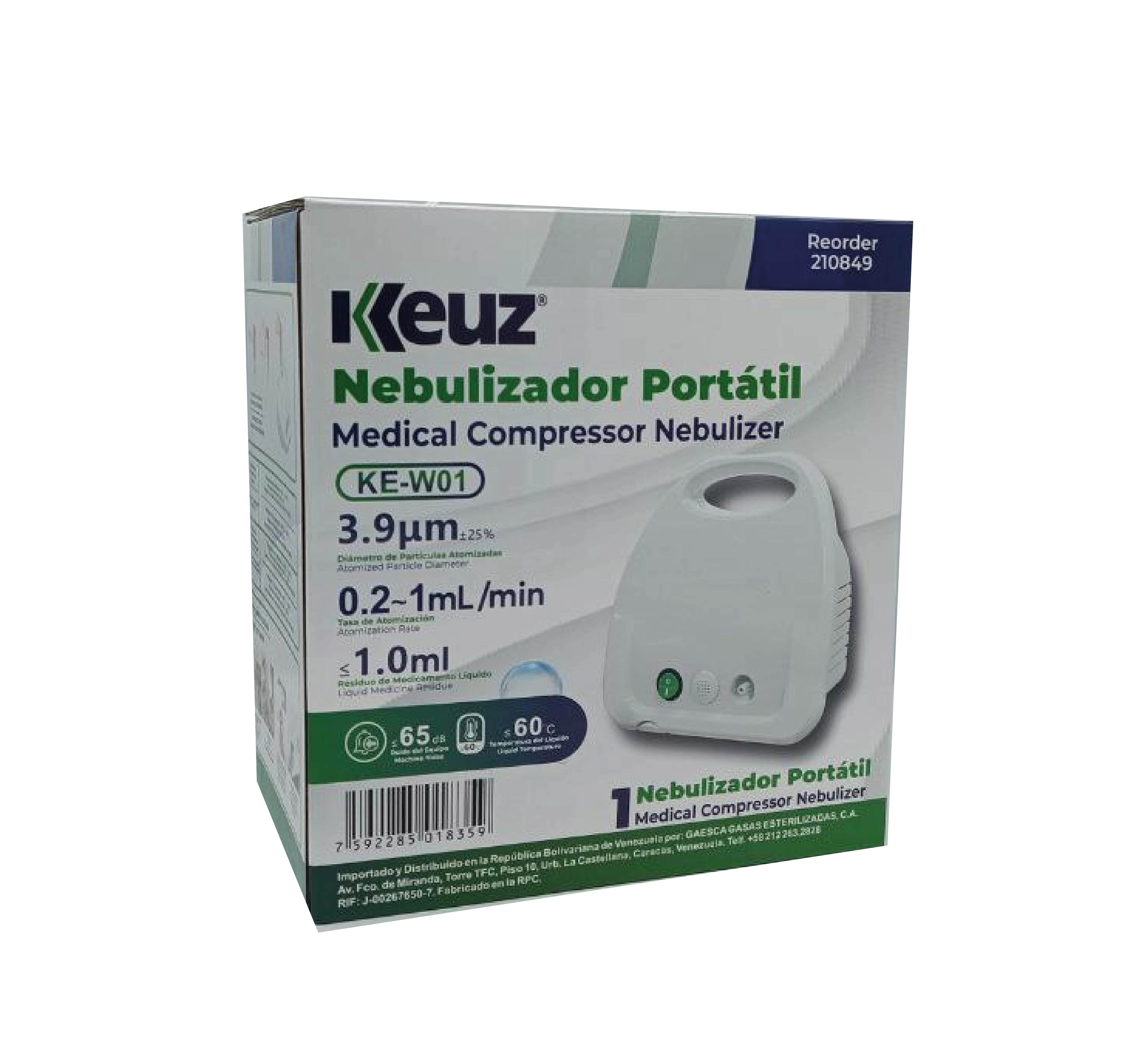 Nebulizador con Compresor Portátil  - imagen 2