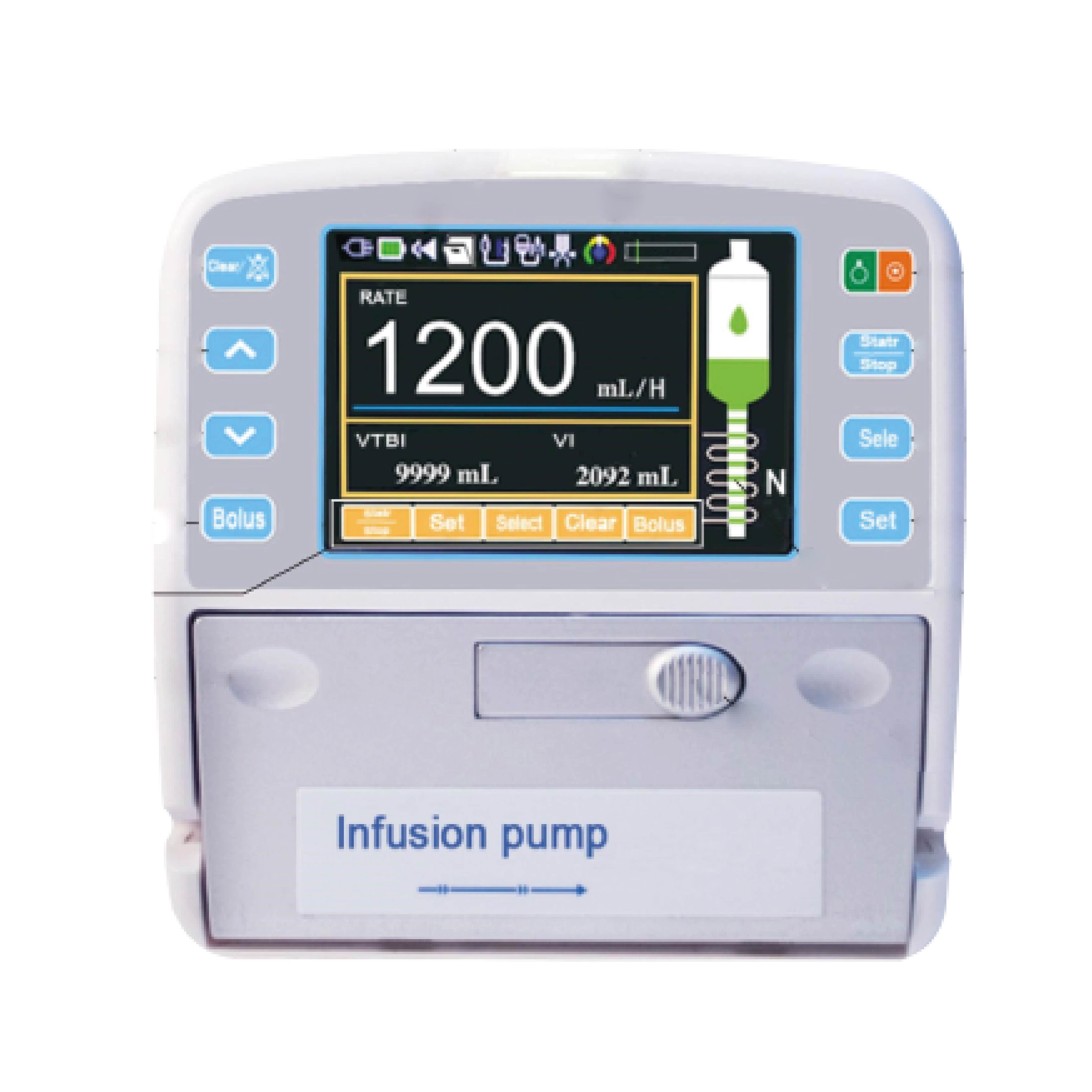 Bomba de Infusión Computarizada Volumétrica Universal
