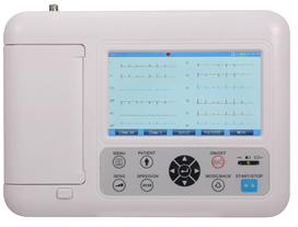 Electro Cardiografo Touch Screen 3 Canales